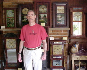 A Chauncey Jerome clock collector